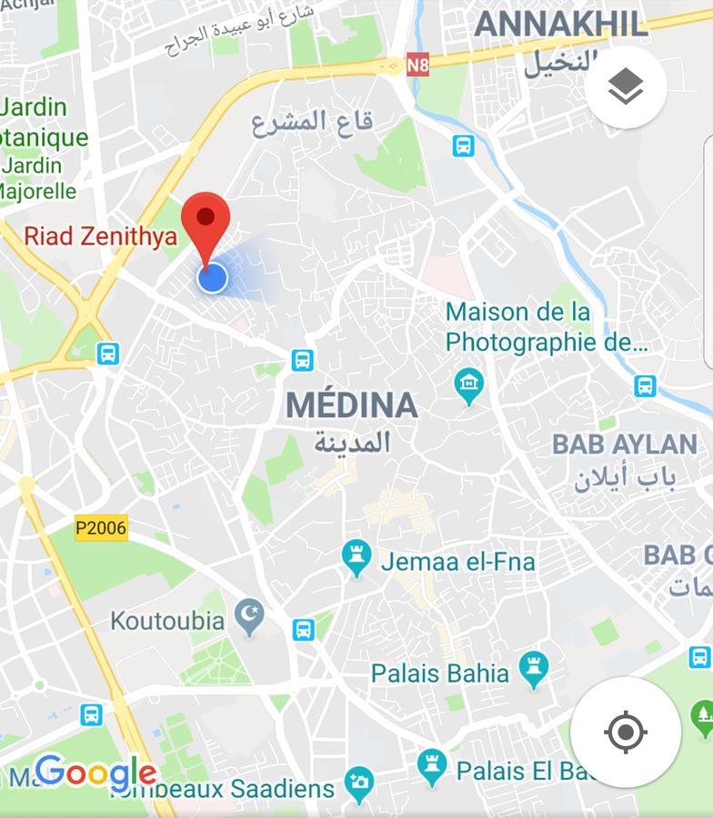 Riad Zenithya مراكش المظهر الخارجي الصورة